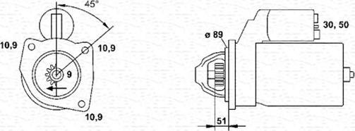 Magneti Marelli 943252232010 - Démarreur cwaw.fr