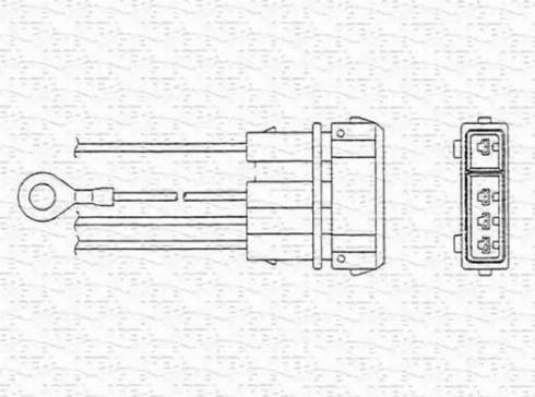 Magneti Marelli 460001850010 - Sonde lambda cwaw.fr