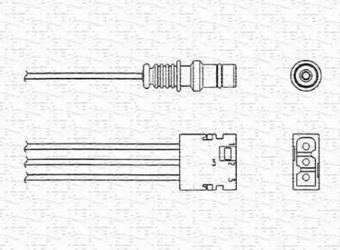 Magneti Marelli 460000160010 - Sonde lambda cwaw.fr