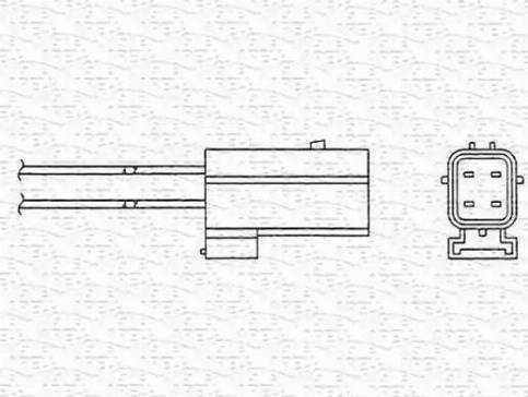 Magneti Marelli 460000284010 - Sonde lambda cwaw.fr