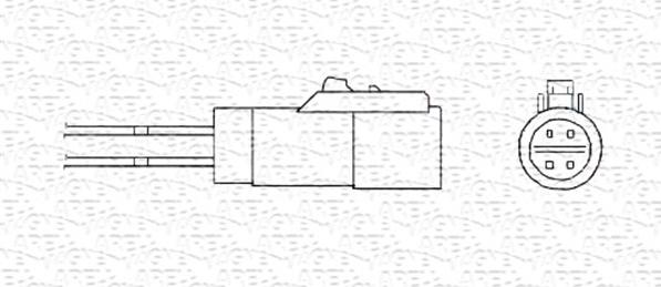 Magneti Marelli 460000244010 - Sonde lambda cwaw.fr