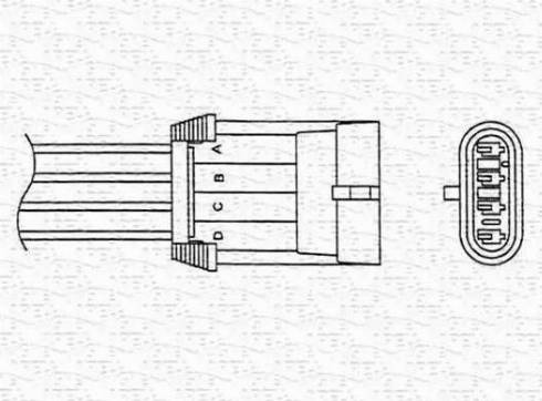 Magneti Marelli 460001938010 - Sonde lambda cwaw.fr