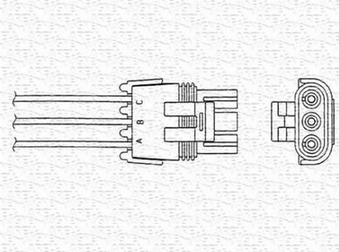 Magneti Marelli 460001866010 - Sonde lambda cwaw.fr