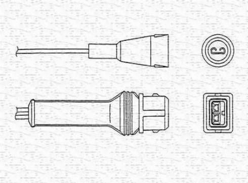 Magneti Marelli 460001855010 - Sonde lambda cwaw.fr