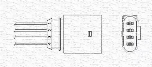 Magneti Marelli 460000281010 - Sonde lambda cwaw.fr