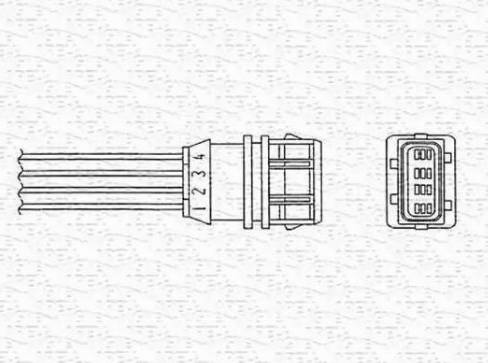 Magneti Marelli 460000124010 - Sonde lambda cwaw.fr