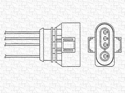 Magneti Marelli 460002139010 - Sonde lambda cwaw.fr