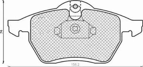 Magneti Marelli 430216170403 - Kit de plaquettes de frein, frein à disque cwaw.fr