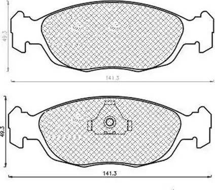 Magneti Marelli 430216170317 - Kit de plaquettes de frein, frein à disque cwaw.fr