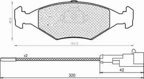 Magneti Marelli 430216171024 - Kit de plaquettes de frein, frein à disque cwaw.fr