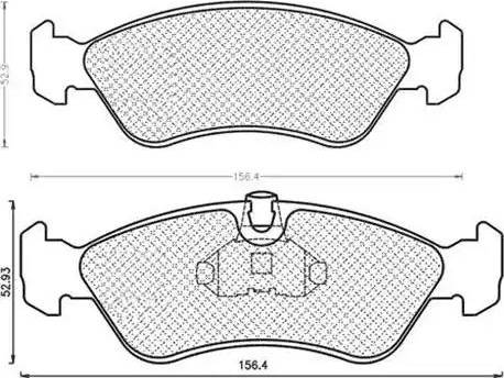 Magneti Marelli 430216171070 - Kit de plaquettes de frein, frein à disque cwaw.fr