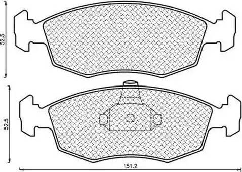 Magneti Marelli 430216171308 - Kit de plaquettes de frein, frein à disque cwaw.fr