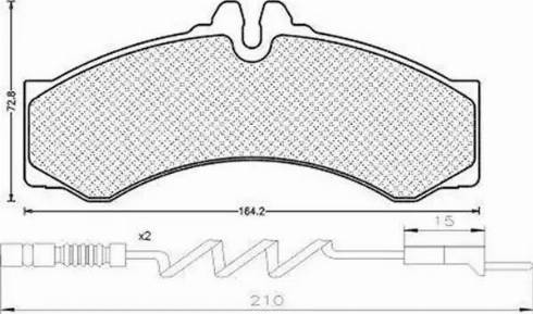 Magneti Marelli 430216171200 - Kit de plaquettes de frein, frein à disque cwaw.fr