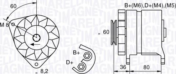 Magneti Marelli 054022604010 - Alternateur cwaw.fr