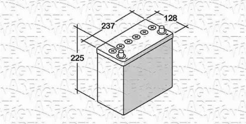 Magneti Marelli 068045030010 - Batterie de démarrage cwaw.fr