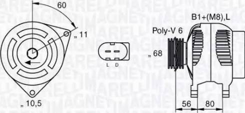 Magneti Marelli 063533200010 - Alternateur cwaw.fr