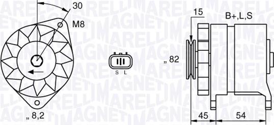 Magneti Marelli 063532605010 - Alternateur cwaw.fr