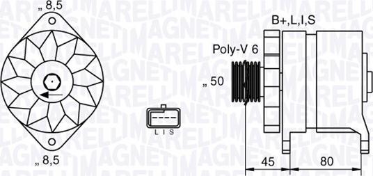 Magneti Marelli 063532633010 - Alternateur cwaw.fr