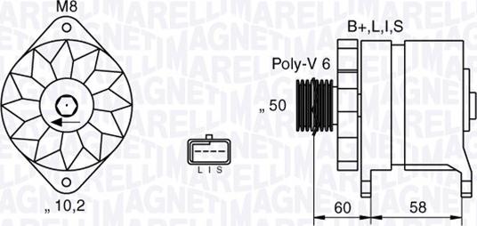 Magneti Marelli 063532637010 - Alternateur cwaw.fr