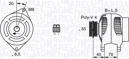 Magneti Marelli 063532623010 - Alternateur cwaw.fr