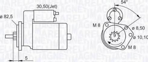 Magneti Marelli 063521071030 - Démarreur cwaw.fr