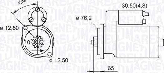 Magneti Marelli 063521230140 - Démarreur cwaw.fr