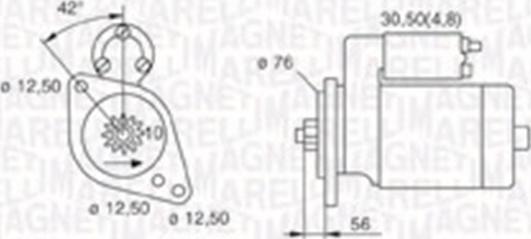 Magneti Marelli 063521230120 - Démarreur cwaw.fr