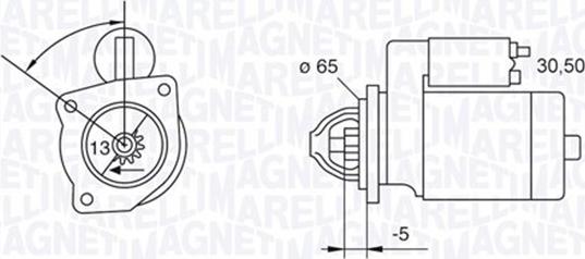 Magneti Marelli 063523623010 - Démarreur cwaw.fr