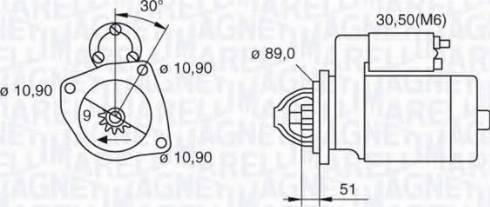 Magneti Marelli 063523673030 - Démarreur cwaw.fr