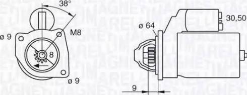 Magneti Marelli 063102018010 - Démarreur cwaw.fr