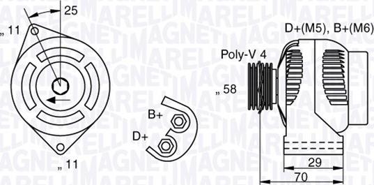 Magneti Marelli 063341896010 - Alternateur cwaw.fr