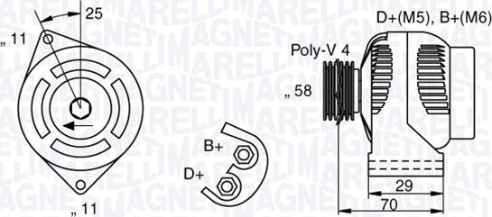 Magneti Marelli 063341702010 - Alternateur cwaw.fr