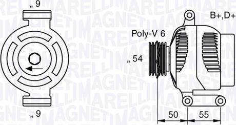 Magneti Marelli 063358061010 - Alternateur cwaw.fr