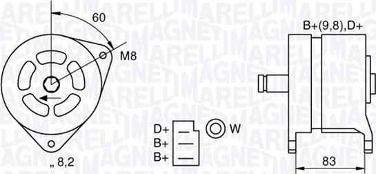 Magneti Marelli 063324264010 - Alternateur cwaw.fr