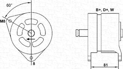 Magneti Marelli 063324233010 - Alternateur cwaw.fr