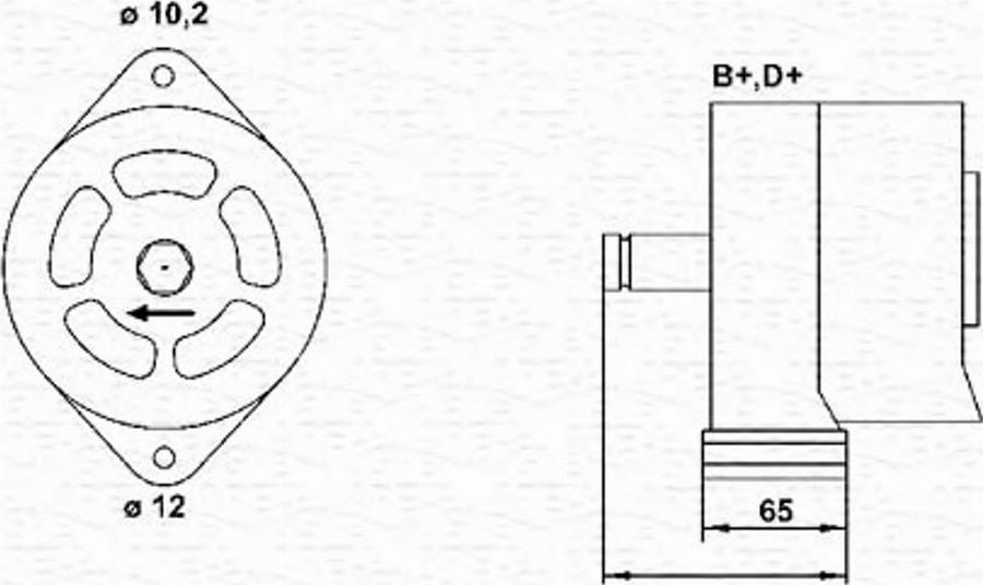 Magneti Marelli 063320023010 - Alternateur cwaw.fr