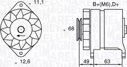 Magneti Marelli 063321041010 - Alternateur cwaw.fr