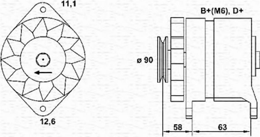 Magneti Marelli 063321019010 - Alternateur cwaw.fr