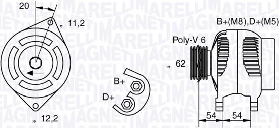 Magneti Marelli 063321860010 - Alternateur cwaw.fr