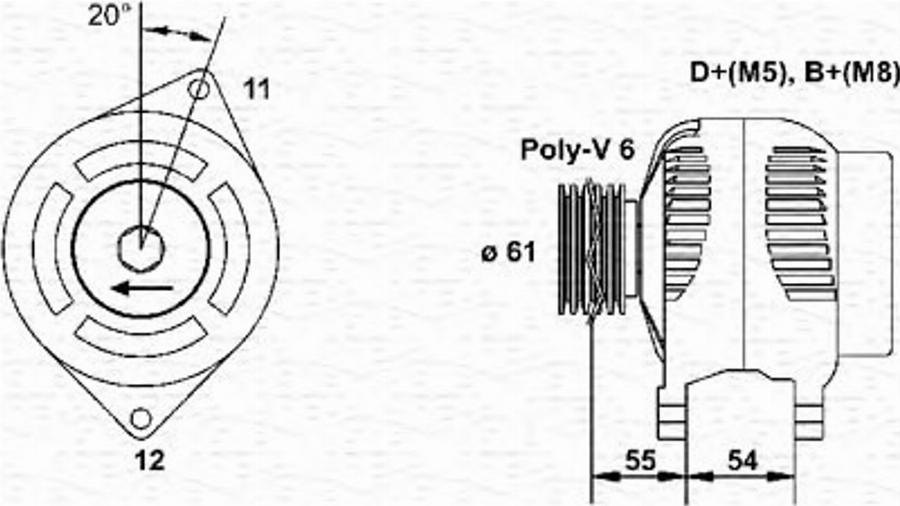 Magneti Marelli 063321806010 - Alternateur cwaw.fr