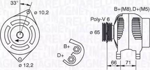 Magneti Marelli 063321391010 - Alternateur cwaw.fr