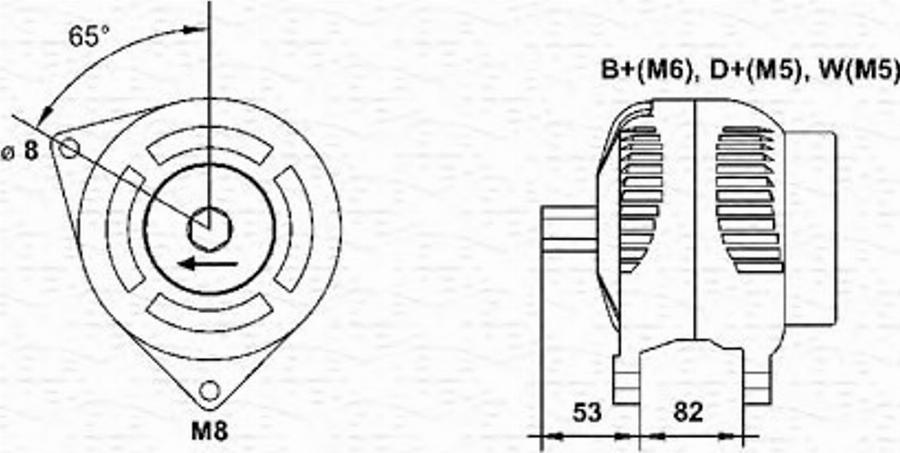 Magneti Marelli 063377464010 - Alternateur cwaw.fr