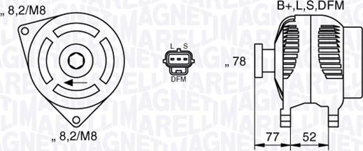 Magneti Marelli 063377418010 - Alternateur cwaw.fr