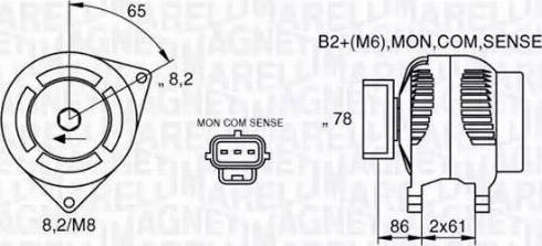 Magneti Marelli 063377412010 - Alternateur cwaw.fr