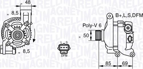 Magneti Marelli 063377420010 - Alternateur cwaw.fr