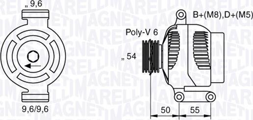 Magneti Marelli 063377024010 - Alternateur cwaw.fr