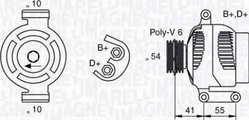 Magneti Marelli 063377022010 - Alternateur cwaw.fr