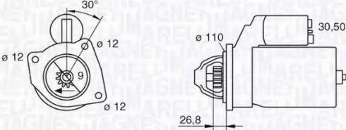 Magneti Marelli 063216896010 - Démarreur cwaw.fr