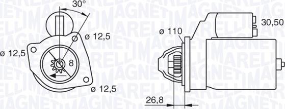 Magneti Marelli 063216851010 - Démarreur cwaw.fr