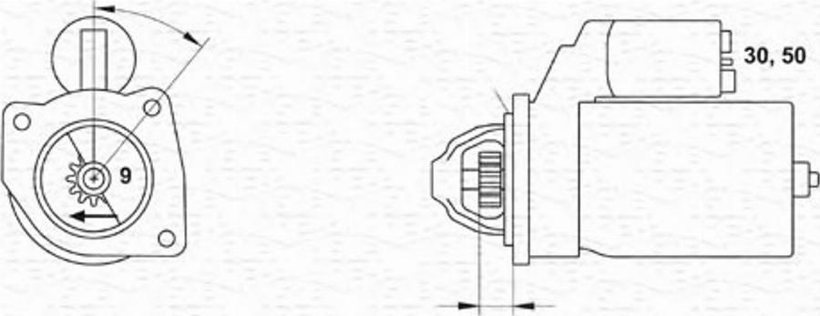 Magneti Marelli 063216833010 - Démarreur cwaw.fr